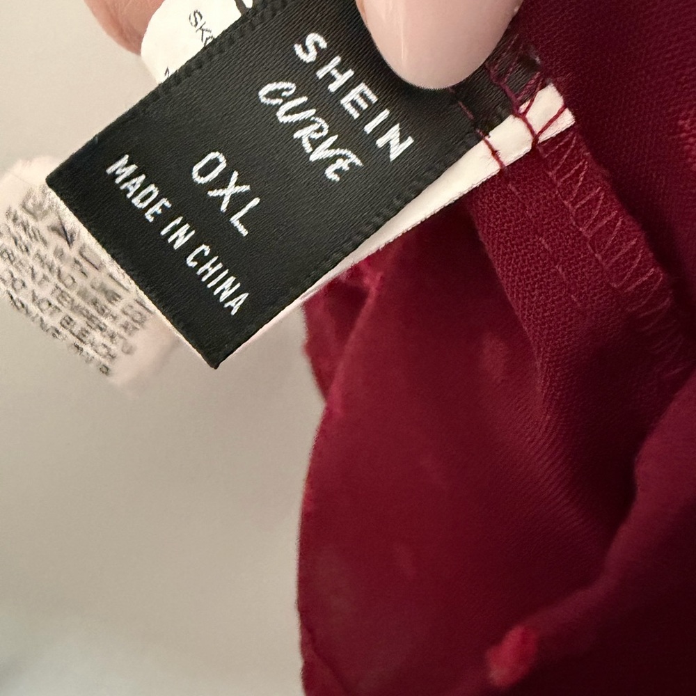 Maroon blouse - Picture 4 of 4